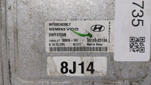 2006-2008 Hyundai Sonata PCM Engine Control Computer ECU ECM PCU OEM P/N:39100-25131 39100-25135 Fits Fits 2006 2007 2008 OEM Used Auto Parts - Oemusedautoparts1.com 