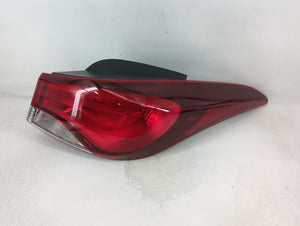 2016 Hyundai Elantra Tail Light Assembly Passenger Right OEM Fits OEM Used Auto Parts