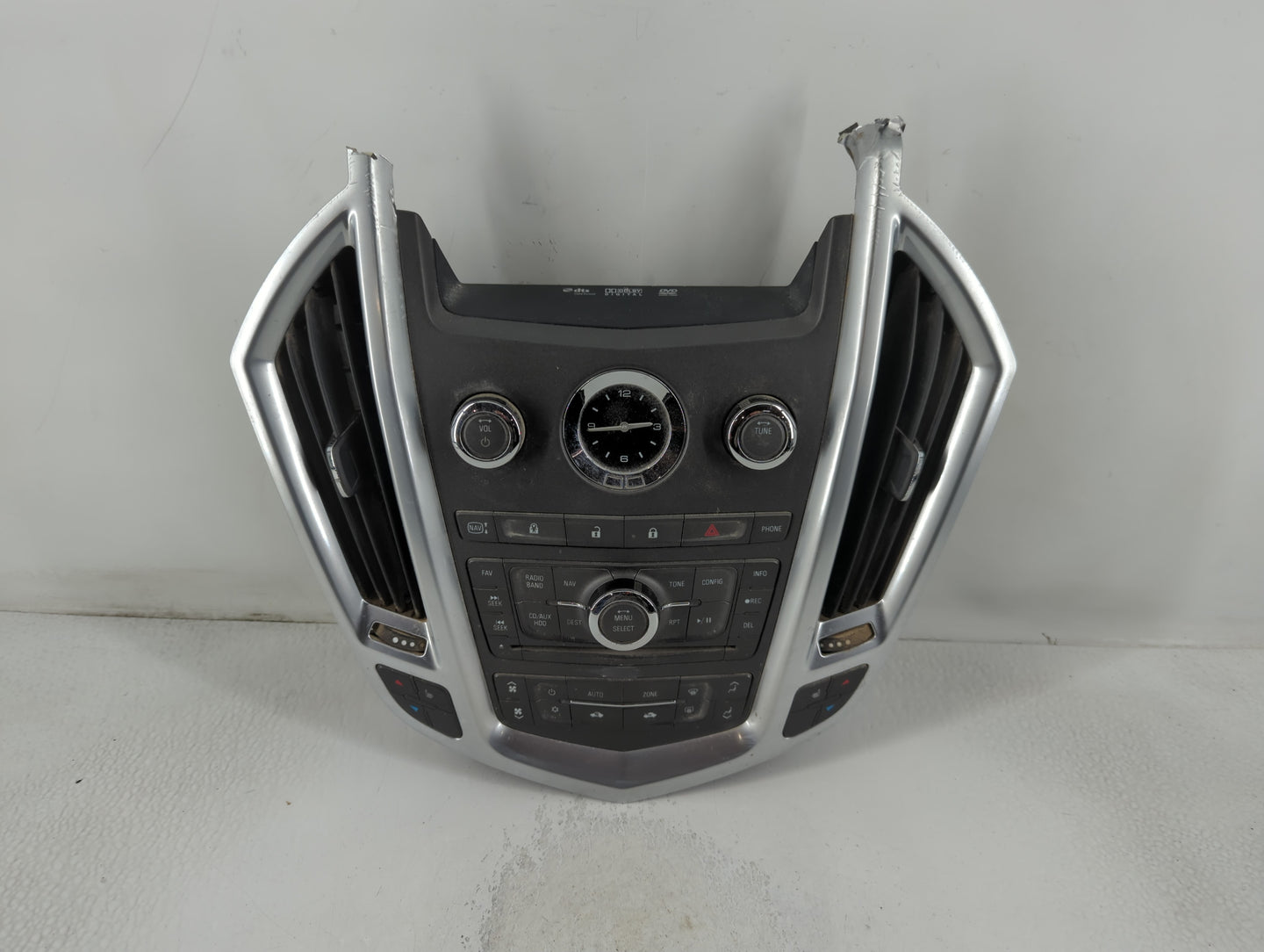 2010 Cadillac Srx Radio AM FM Cd Player Receiver Replacement P/N:20848220 Fits OEM Used Auto Parts - Oemusedautoparts1.com