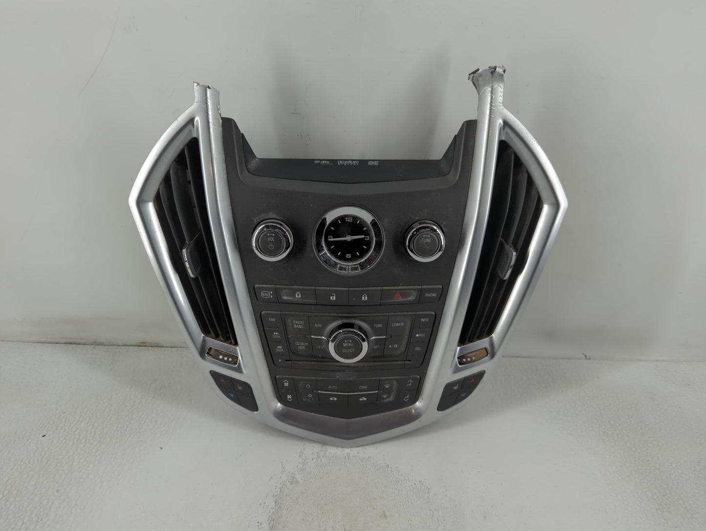 2010 Cadillac Srx Radio AM FM Cd Player Receiver Replacement P/N:20848220 Fits OEM Used Auto Parts - Oemusedautoparts1.com