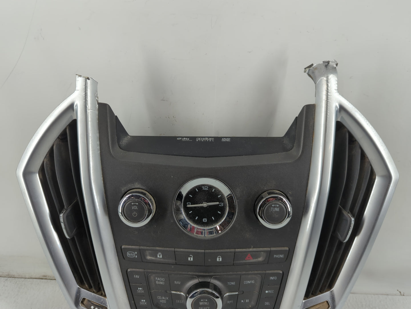 2010 Cadillac Srx Radio AM FM Cd Player Receiver Replacement P/N:20848220 Fits OEM Used Auto Parts - Oemusedautoparts1.com