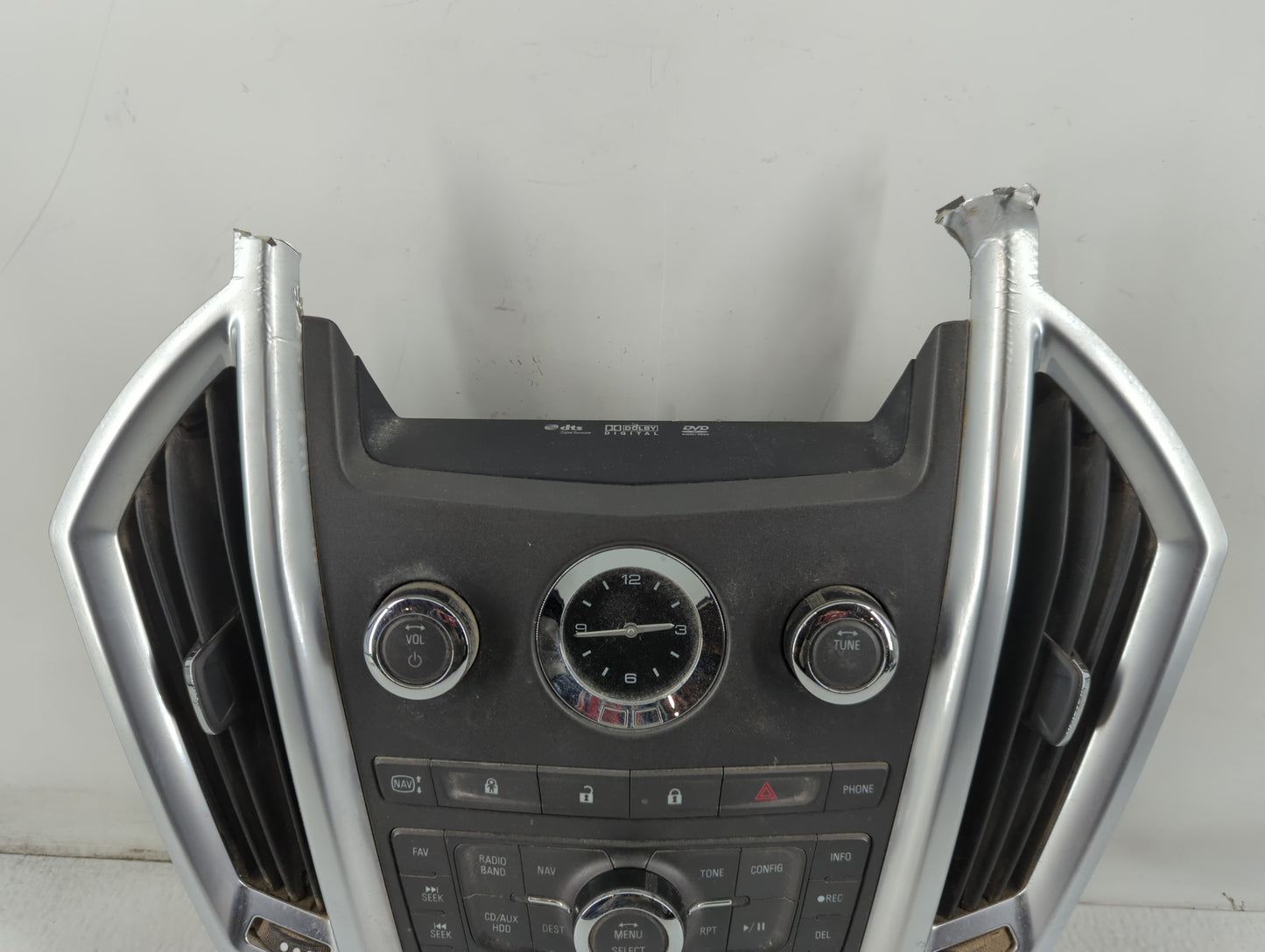 2010 Cadillac Srx Radio AM FM Cd Player Receiver Replacement P/N:20848220 Fits OEM Used Auto Parts - Oemusedautoparts1.com