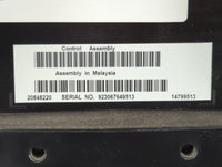 2010 Cadillac Srx Radio AM FM Cd Player Receiver Replacement P/N:20848220 Fits OEM Used Auto Parts - Oemusedautoparts1.com