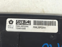 2017-2021 Chrysler Pacifica Climate Control Module Temperature AC/Heater Replacement P/N:T254910358 P6WL30PD2AA Fits OEM Used Auto Parts - Oemusedautoparts1.com