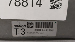 2010 Nissan Rogue PCM Engine Control Computer ECU ECM PCU OEM P/N:MEC112-040 C1 MEC114-050 B1 Fits OEM Used Auto Parts