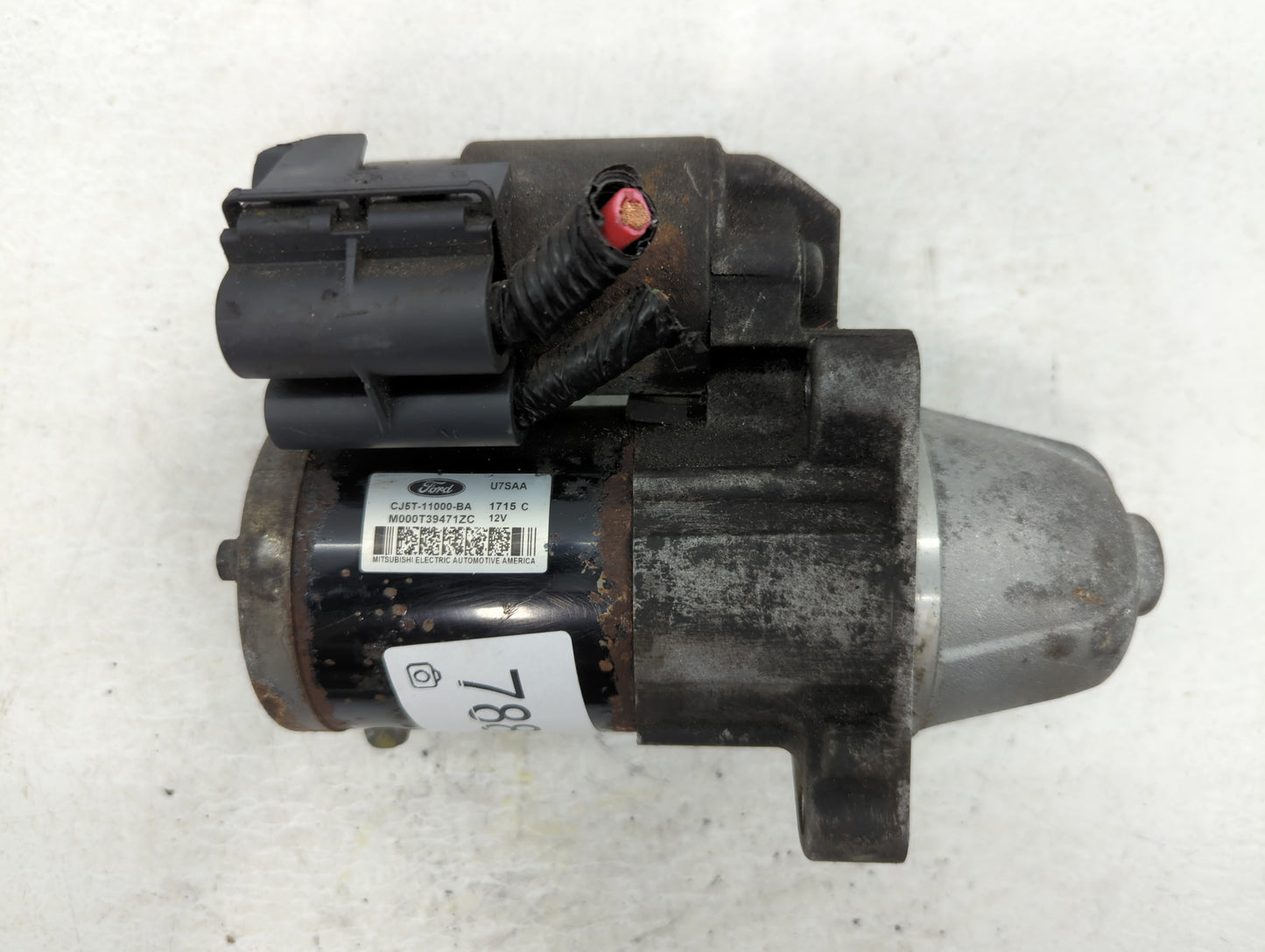 2013-2016 Ford Fusion Car Starter Motor Solenoid OEM P/N:CJ5T-11000-BA Fits Fits 2013 2014 2015 2016 OEM Used Auto Parts - Oemusedautoparts1.com