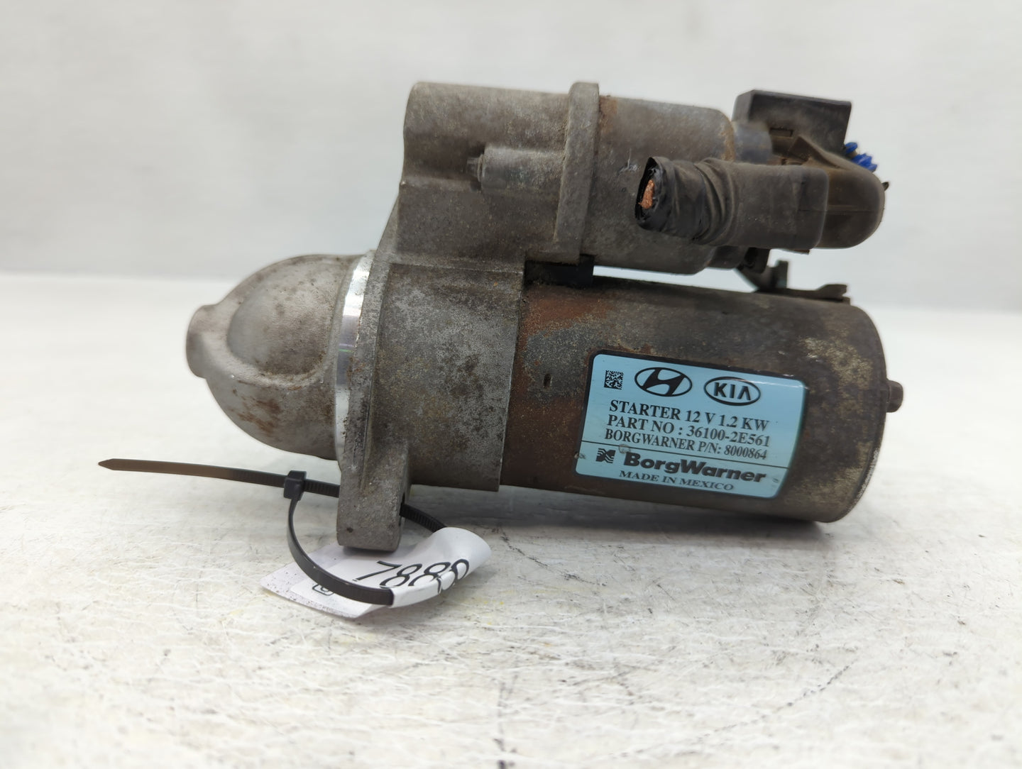 2017-2022 Kia Forte Car Starter Motor Solenoid OEM P/N:36100-2E561 Fits Fits 2017 2018 2019 2020 2021 2022 OEM Used Auto Parts - Oemusedautoparts1.com