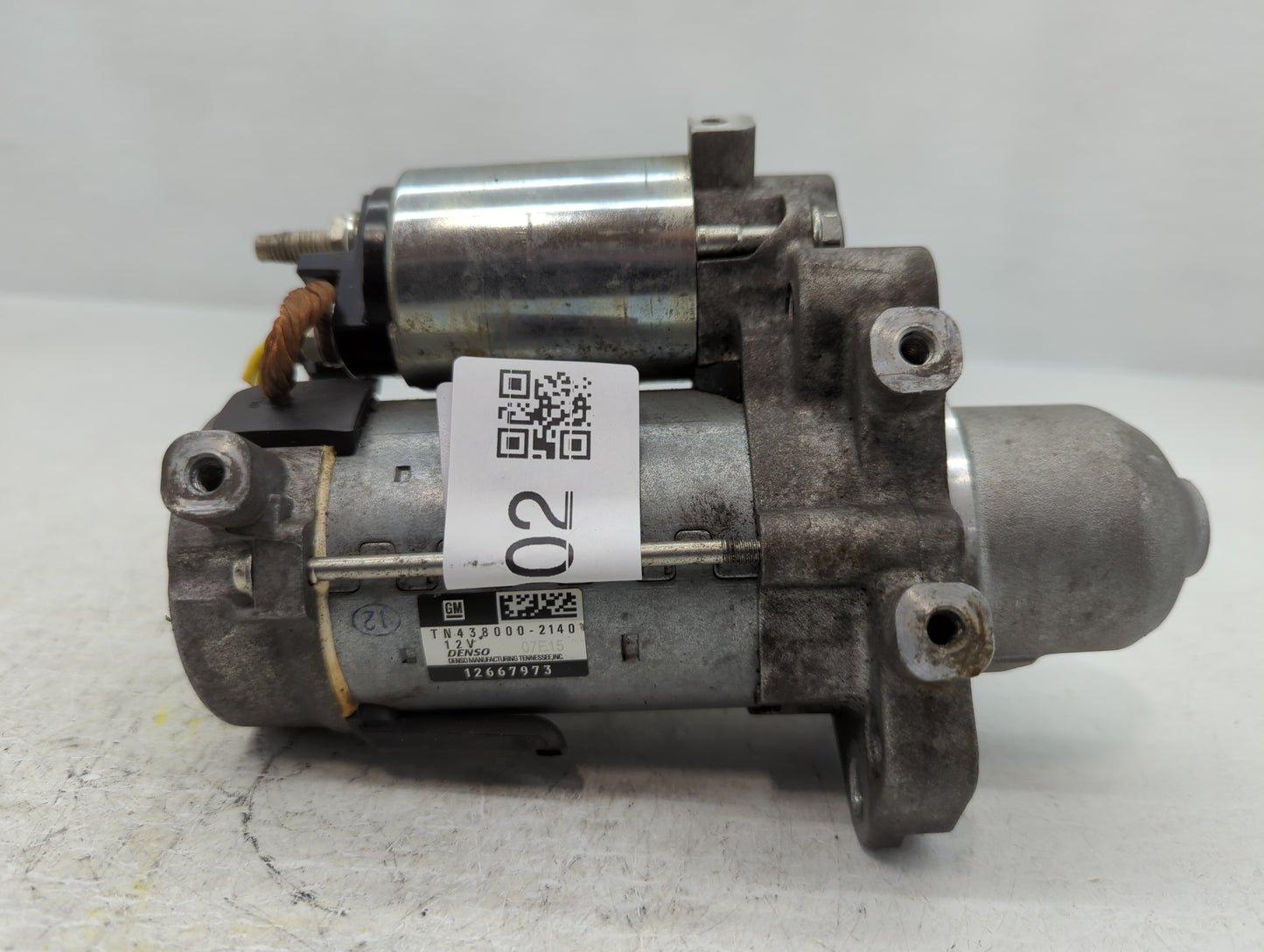 2018-2022 Chevrolet Traverse Car Starter Motor Solenoid OEM P/N:TN438000-2140 12667973 Fits OEM Used Auto Parts - Oemusedautoparts1.com