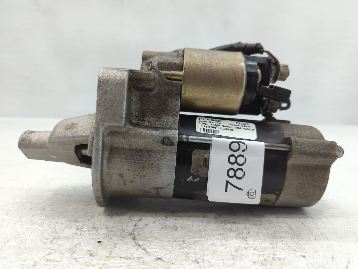 2009-2011 Jeep Wrangler Car Starter Motor Solenoid OEM P/N:22123BR-1794 38839 Fits Fits 2009 2010 2011 OEM Used Auto Parts - Oemusedautoparts1.com