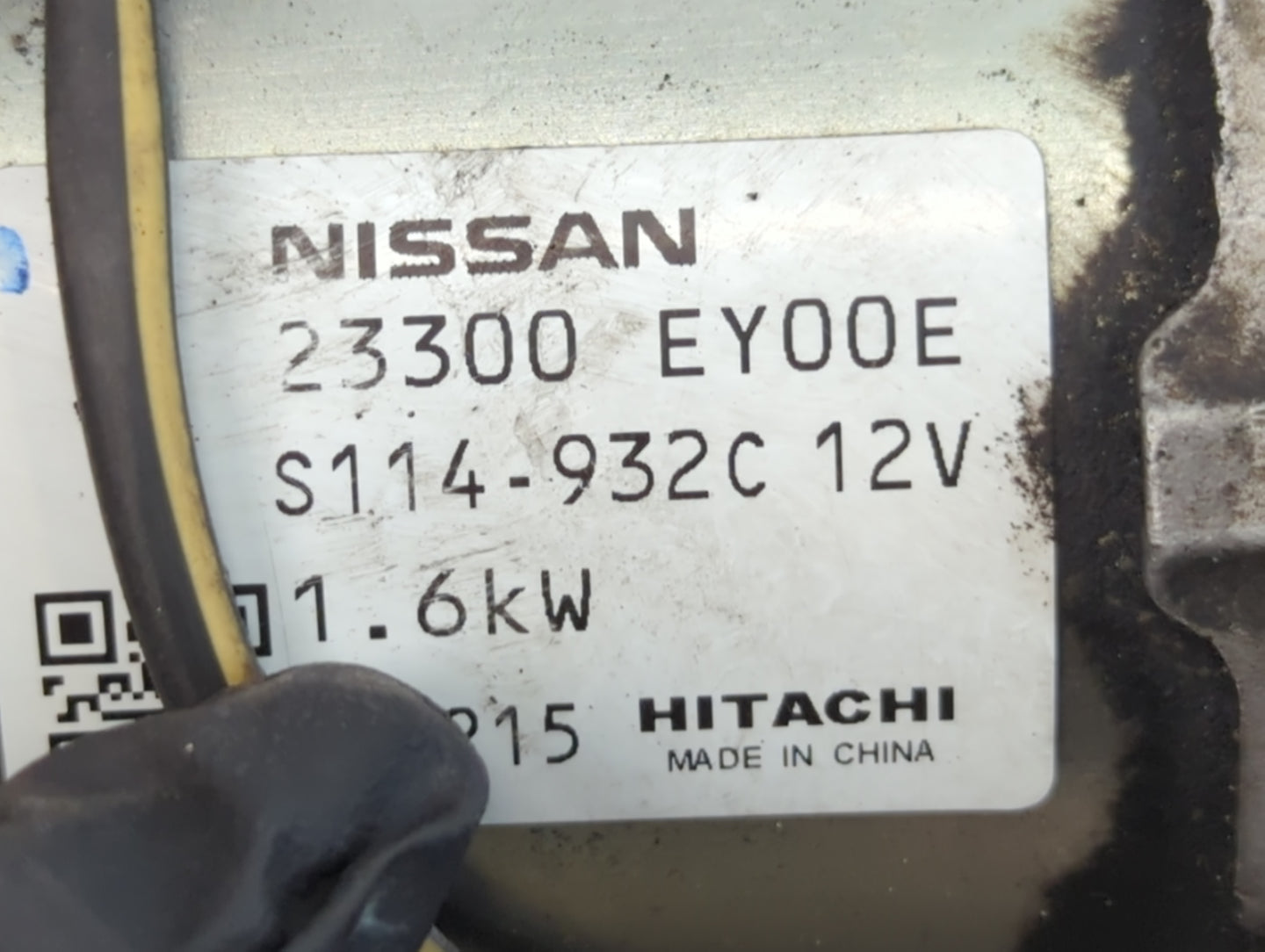 2014-2020 Infiniti Q60 Car Starter Motor Solenoid OEM P/N:23300 EY00E S114-932C 12V Fits OEM Used Auto Parts - Oemusedautoparts1.com