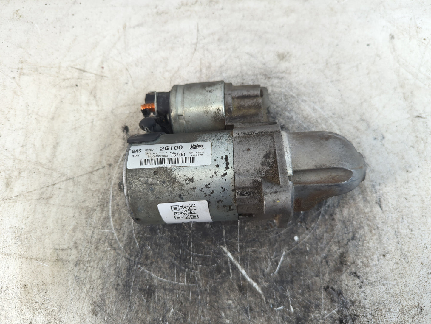 2008-2014 Hyundai Sonata Car Starter Motor Solenoid OEM P/N:36100-2G100 Fits Fits 2008 2009 2010 2011 2012 2013 2014 OEM Used Auto Parts - Oemusedautoparts1.com