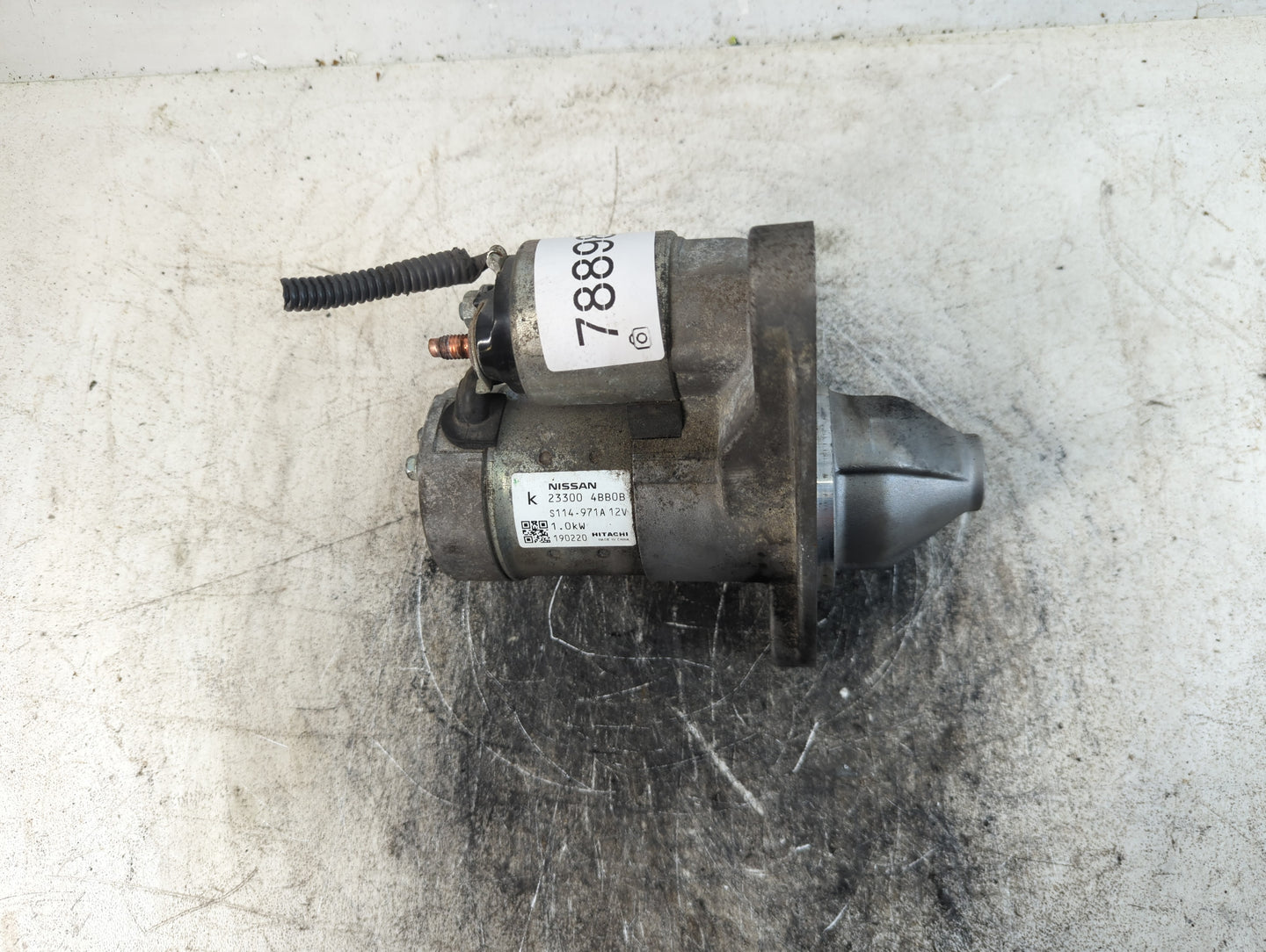 2017-2020 Nissan Rogue Sport Car Starter Motor Solenoid OEM P/N:23300 4BB0B Fits Fits 2017 2018 2019 2020 2021 OEM Used Auto Parts - Oemusedautoparts1.com