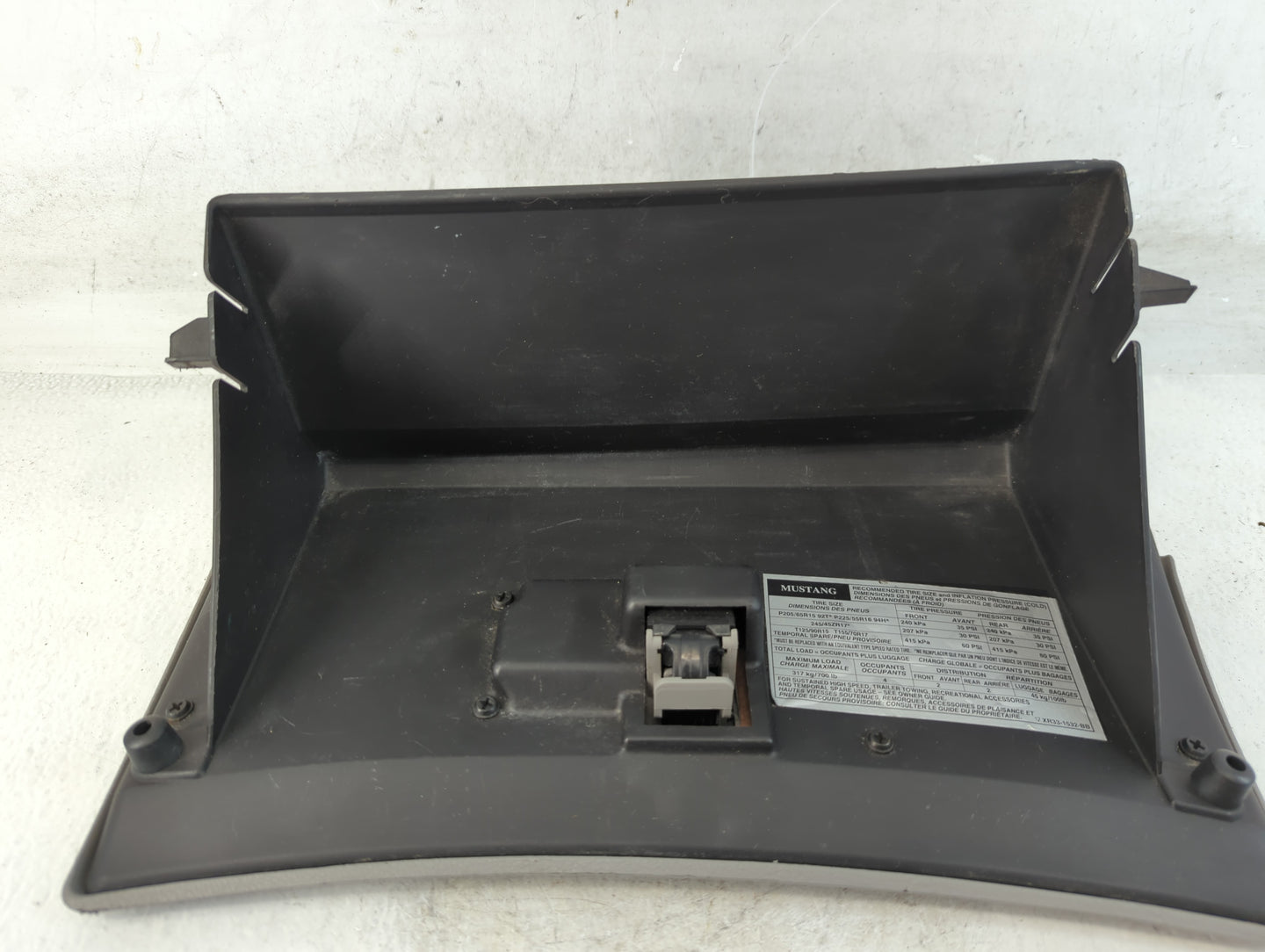 2000 Ford Mustang Passenger Glove Box Door Storage Compartment - Oemusedautoparts1.com