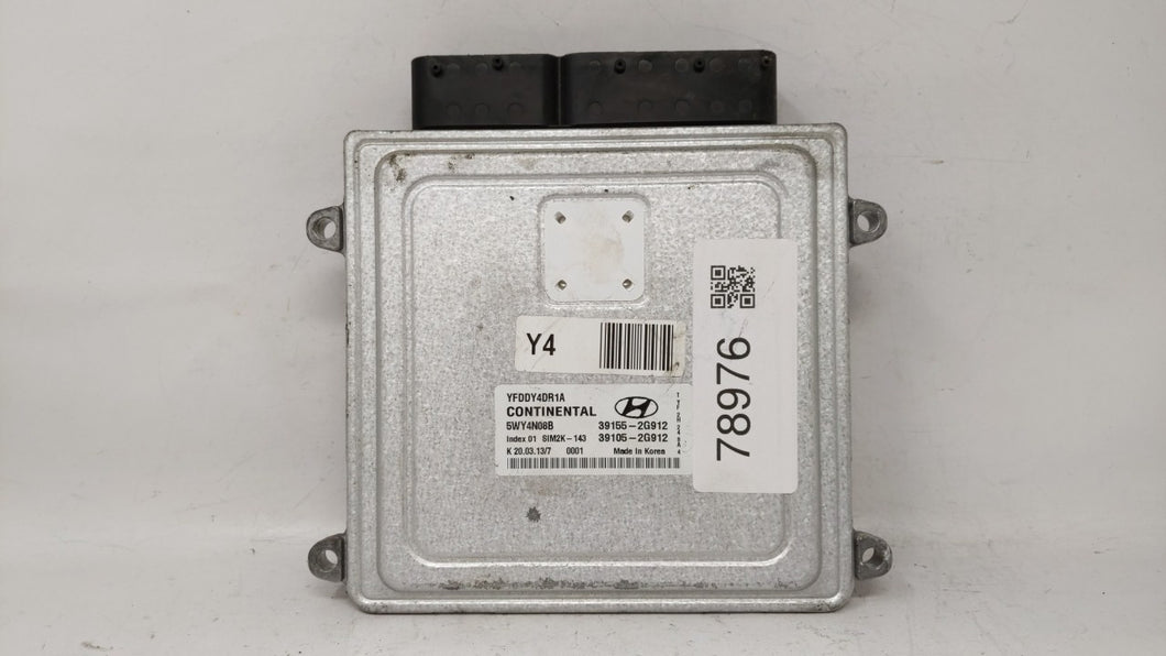 2011-2015 Hyundai Sonata PCM Engine Control Computer ECU ECM PCU OEM P/N:39155-2G911 39155-2G915 Fits OEM Used Auto Parts