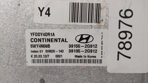 2011-2015 Hyundai Sonata PCM Engine Control Computer ECU ECM PCU OEM P/N:39155-2G911 39155-2G915 Fits OEM Used Auto Parts