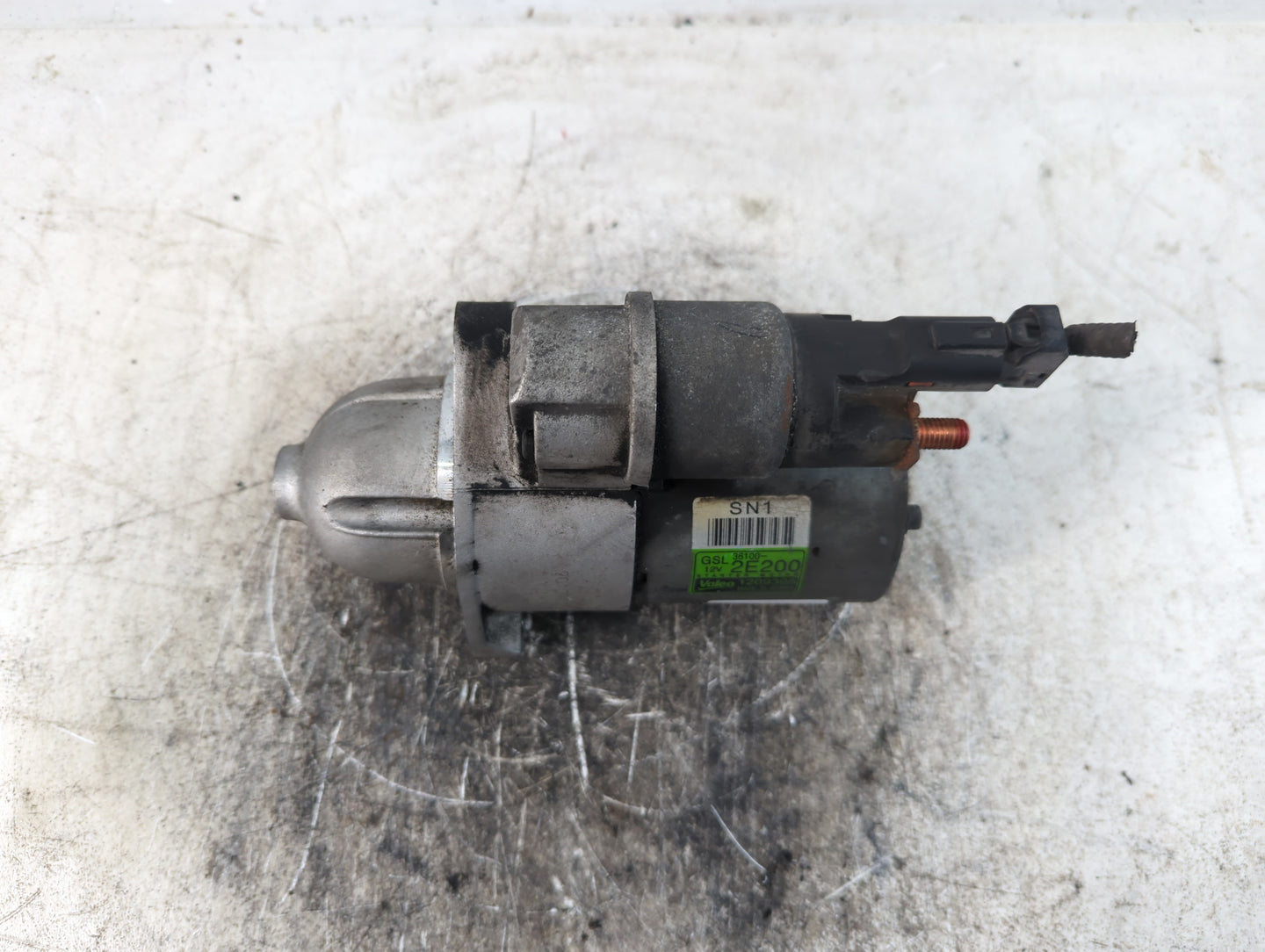 2018-2021 Hyundai Kona Car Starter Motor Solenoid OEM P/N:1209395 36100-2E200 Fits OEM Used Auto Parts - Oemusedautoparts1.com