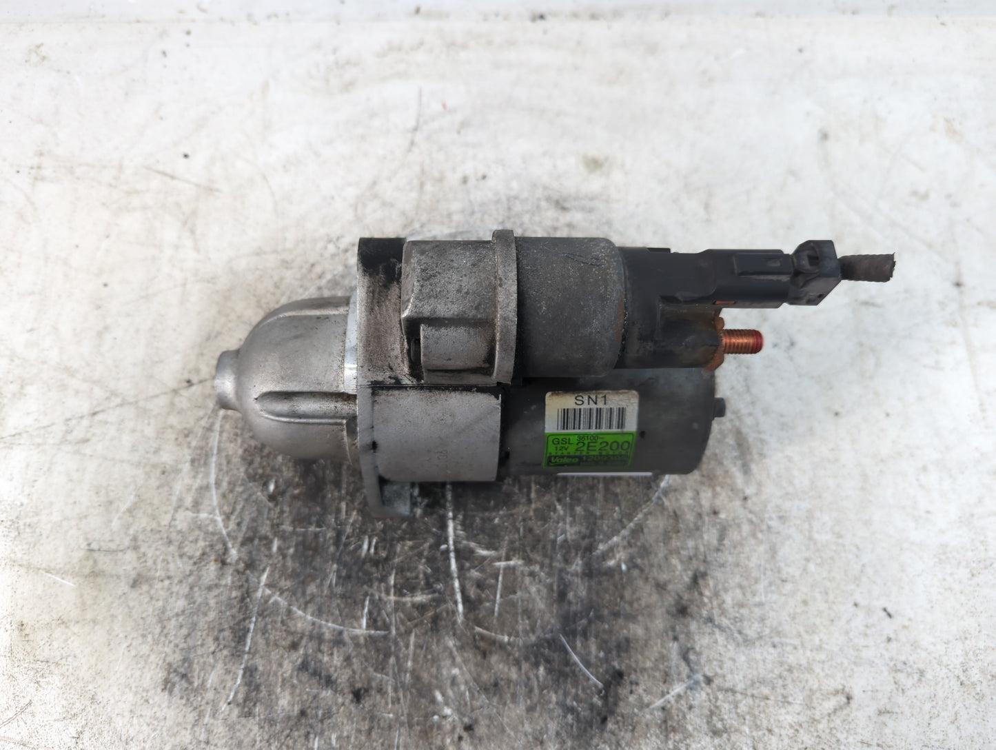 2018-2021 Hyundai Kona Car Starter Motor Solenoid OEM P/N:1209395 36100-2E200 Fits OEM Used Auto Parts - Oemusedautoparts1.com