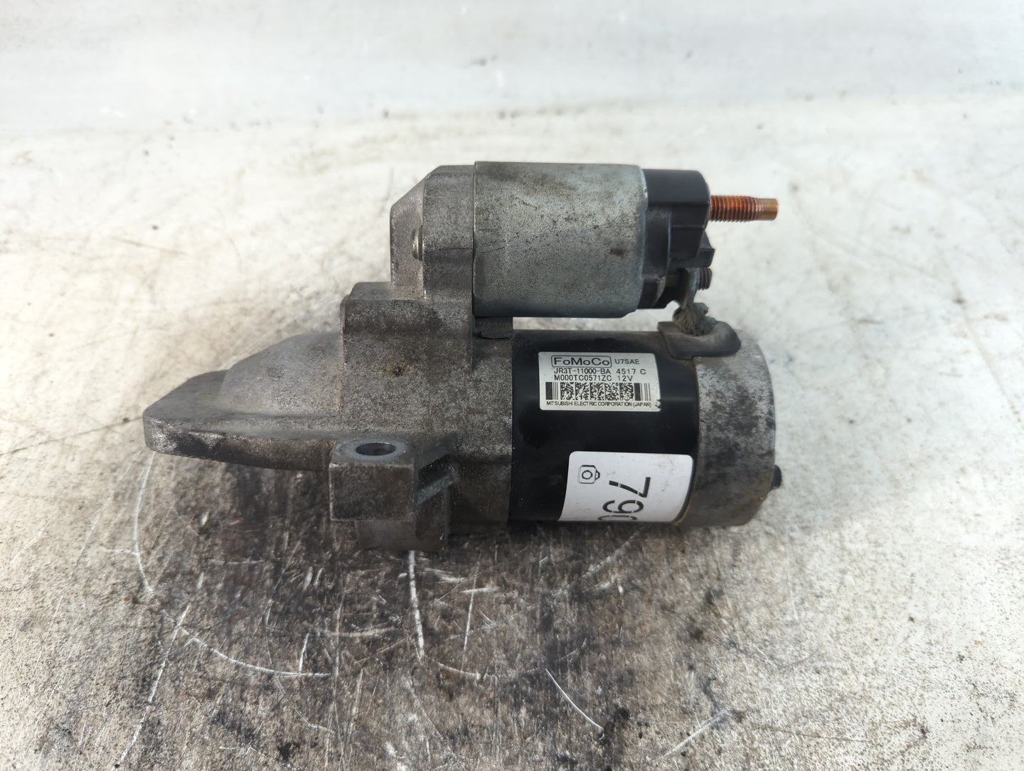 2018-2022 Ford Mustang Car Starter Motor Solenoid OEM P/N:M000TC0571ZC JR3T-11000-BA Fits Fits 2018 2019 2020 2021 2022 OEM Used Auto Parts - Oemusedautoparts1.com