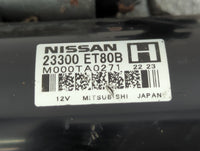 2008-2015 Nissan Rogue Car Starter Motor Solenoid OEM P/N:M000TA0271 23300 ET80B Fits Fits 2008 2009 2010 2011 2012 2013 2014 2015 OEM Used Auto Parts - Oemusedautoparts1.com