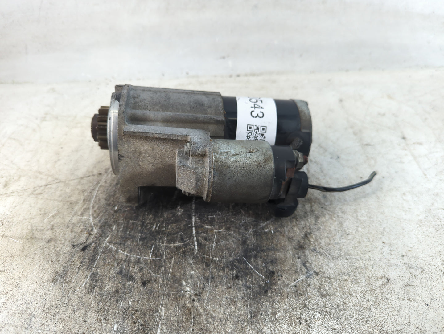 2008-2015 Nissan Rogue Car Starter Motor Solenoid OEM P/N:M000TA0271 23300 ET80B Fits Fits 2008 2009 2010 2011 2012 2013 2014 2015 OEM Used Auto Parts - Oemusedautoparts1.com