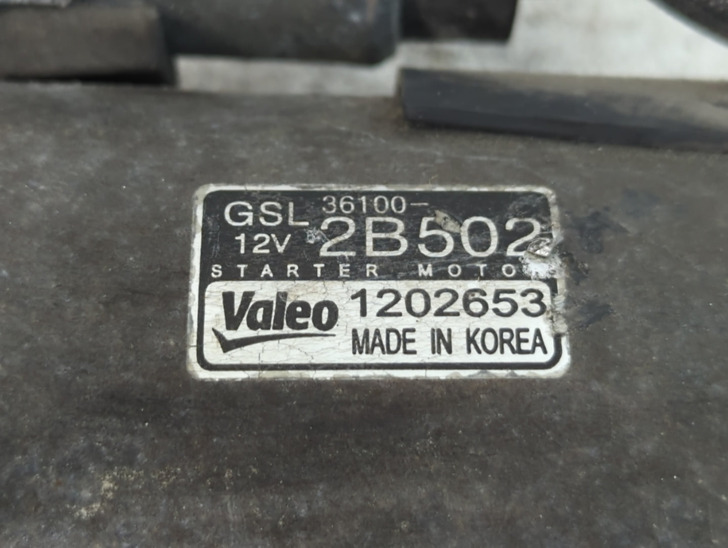 2014-2022 Kia Forte Car Starter Motor Solenoid OEM P/N:36100-2B502 1202653 Fits OEM Used Auto Parts - Oemusedautoparts1.com