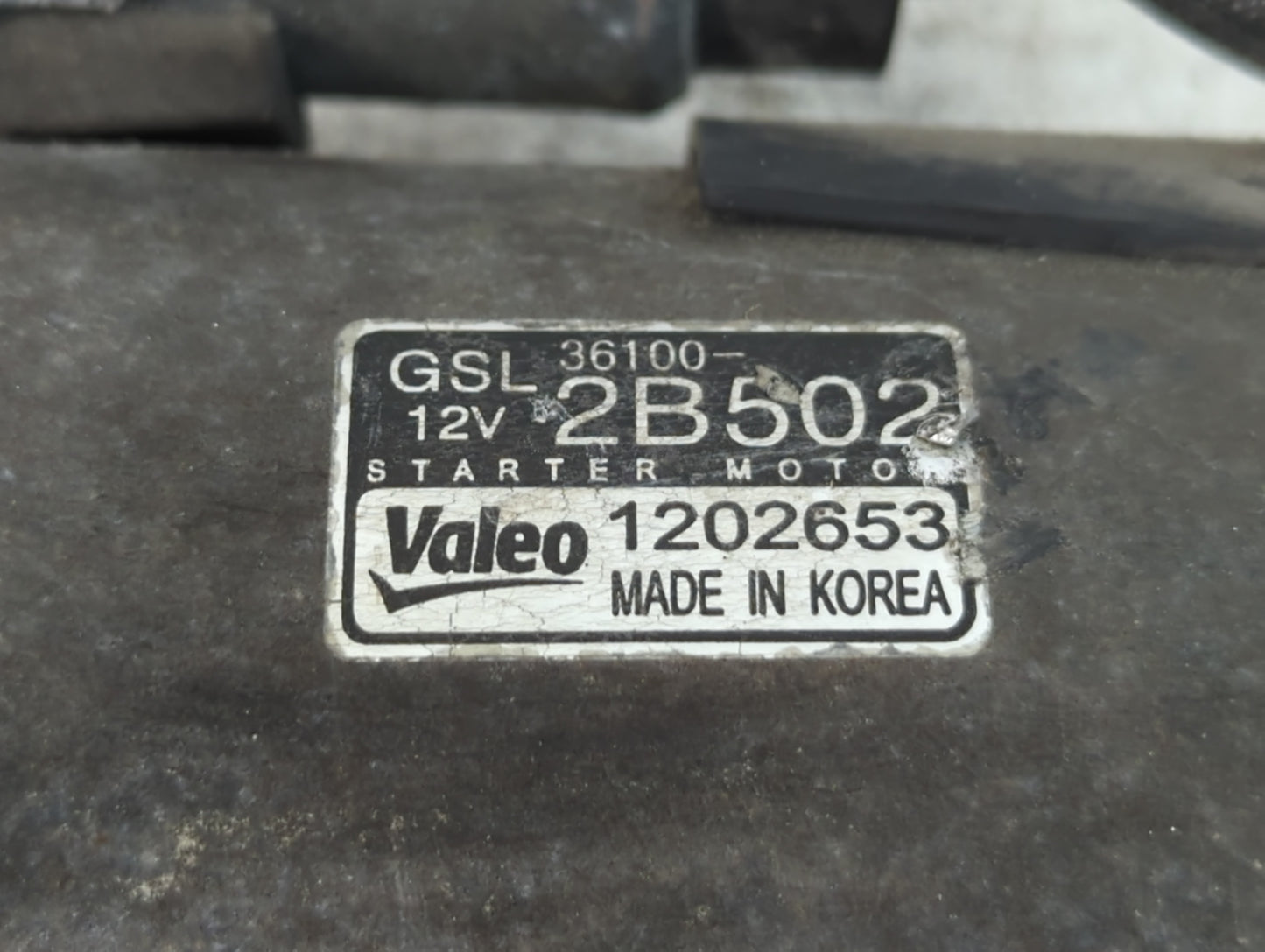 2014-2022 Kia Forte Car Starter Motor Solenoid OEM P/N:36100-2B502 1202653 Fits OEM Used Auto Parts - Oemusedautoparts1.com