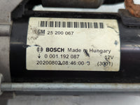 2014-2021 Buick Encore Car Starter Motor Solenoid OEM P/N:0 001 192 087 25 200 067 Fits OEM Used Auto Parts - Oemusedautoparts1.com