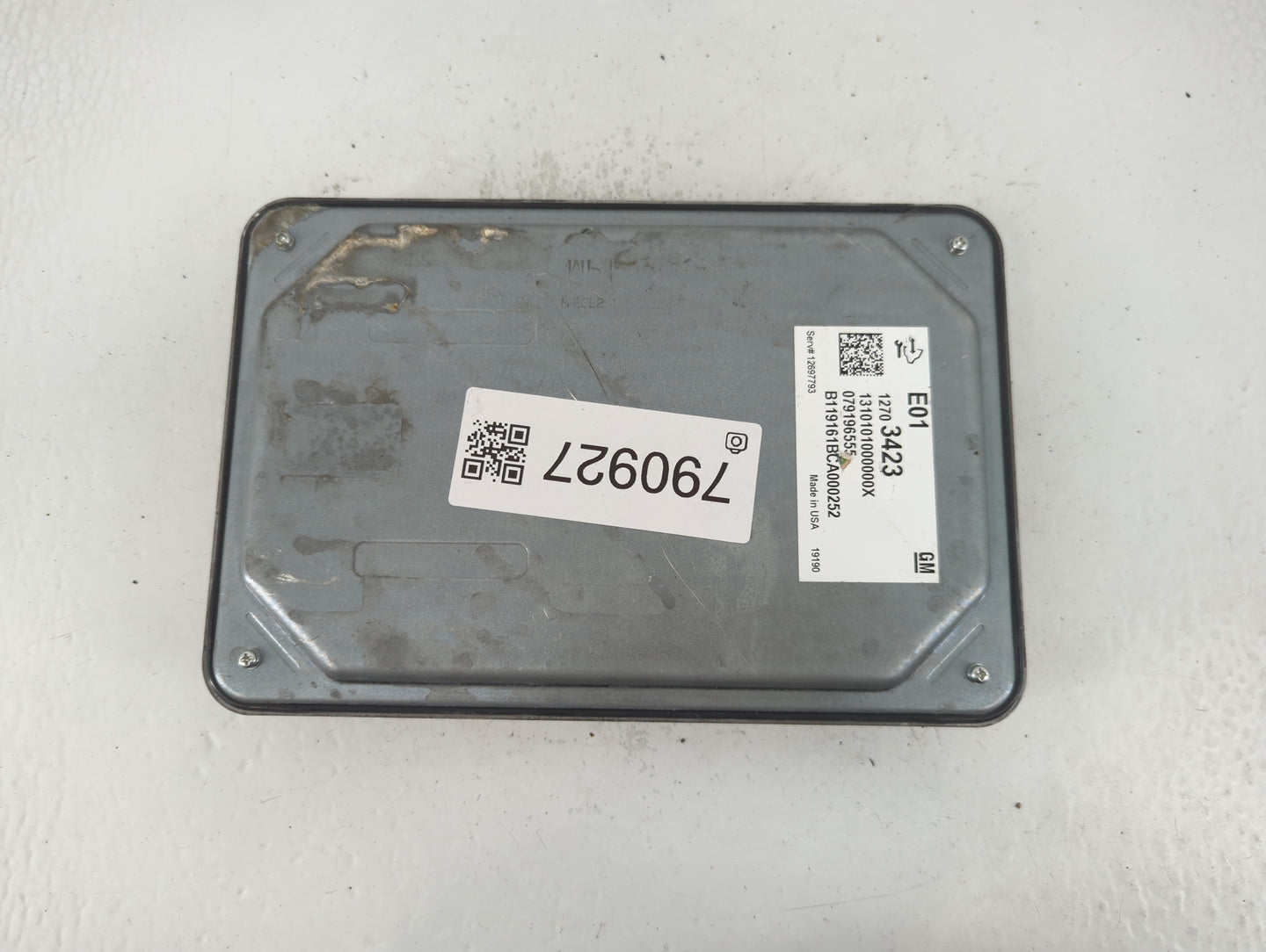 2017-2021 Buick Encore PCM Engine Control Computer ECU ECM PCU OEM P/N:12706635 12697793 Fits Fits 2017 2018 2019 2020 2021 OEM Used Auto Parts - Oemusedautoparts1.com