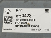 2017-2021 Buick Encore PCM Engine Control Computer ECU ECM PCU OEM P/N:12706635 12697793 Fits Fits 2017 2018 2019 2020 2021 OEM Used Auto Parts - Oemusedautoparts1.com