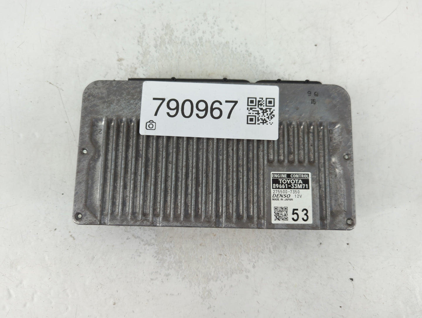 2017-2018 Honda Cr-V PCM Engine Control Computer ECU ECM PCU OEM P/N:275500-7350 89661-33M71 Fits Fits 2017 2018 OEM Used Auto Parts - Oemusedautoparts1.com