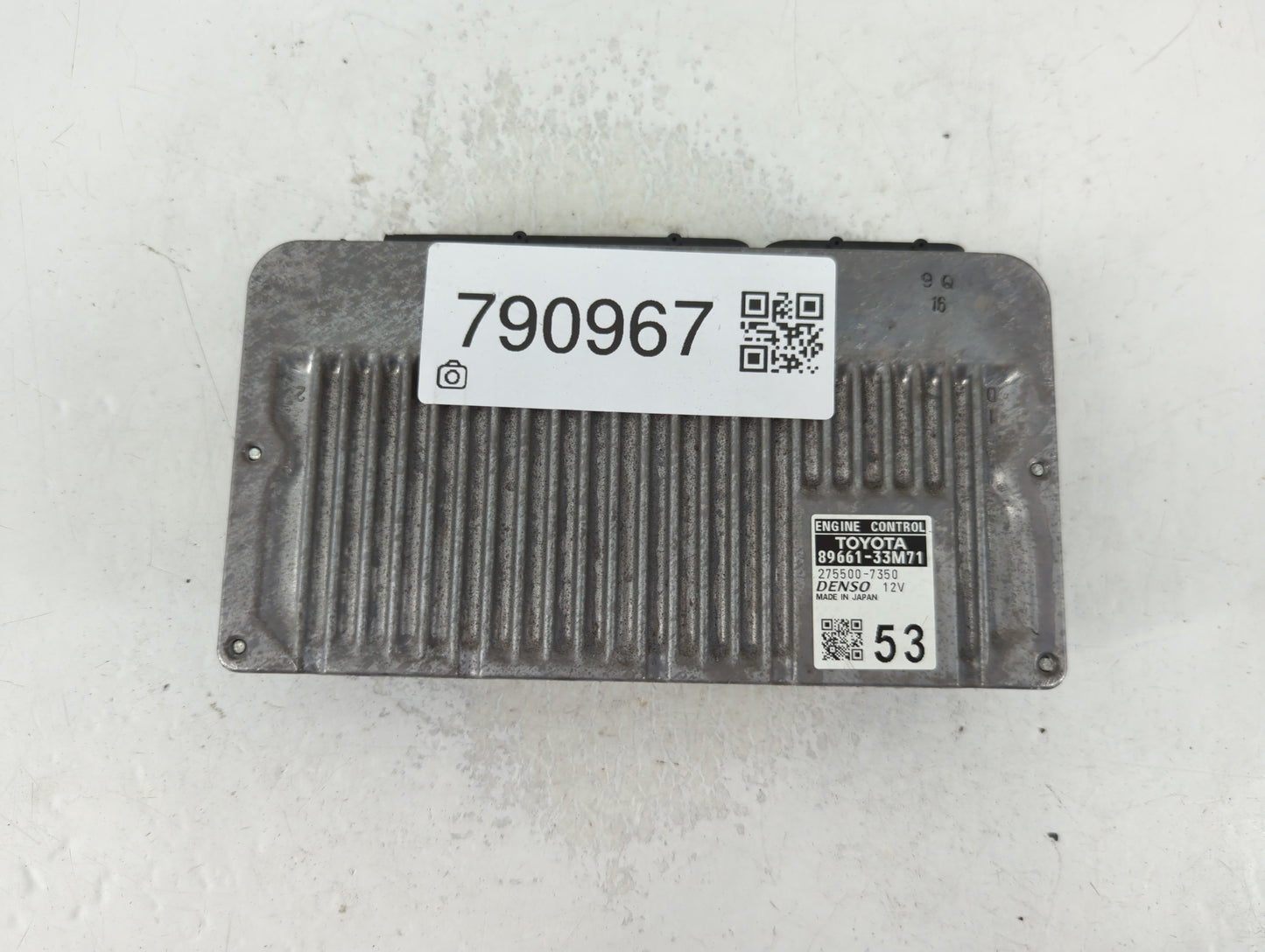 2017-2018 Honda Cr-V PCM Engine Control Computer ECU ECM PCU OEM P/N:275500-7350 89661-33M71 Fits Fits 2017 2018 OEM Used Auto Parts - Oemusedautoparts1.com