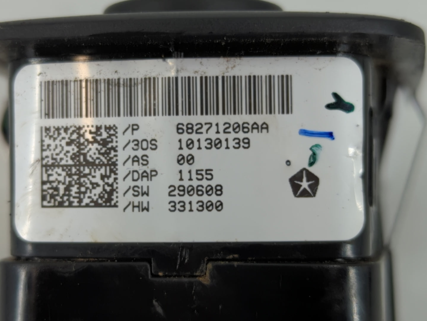 2015-2022 Jeep Cherokee Master Power Window Switch Replacement Driver Side Left P/N:68271206AA Fits OEM Used Auto Parts - Oemusedautoparts1.com