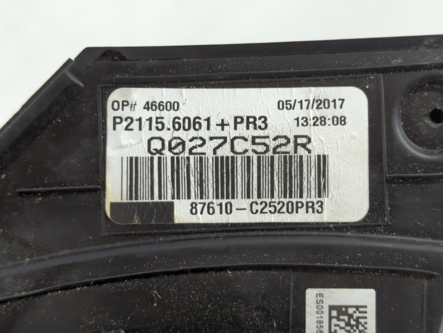 2018-2019 Hyundai Sonata Side Mirror Replacement Driver Left View Door Mirror P/N:Q027C52B Fits Fits 2018 2019 OEM Used Auto Parts - Oemusedautoparts1.com