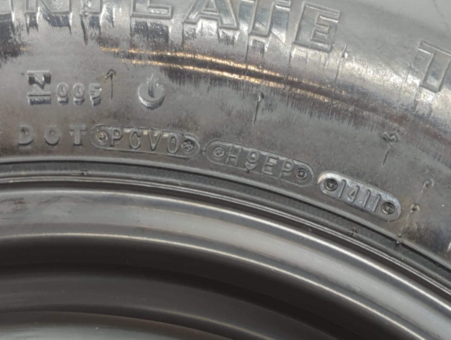 2011-2014 Jeep Patriot Spare Donut Tire Wheel Rim Oem - Oemusedautoparts1.com