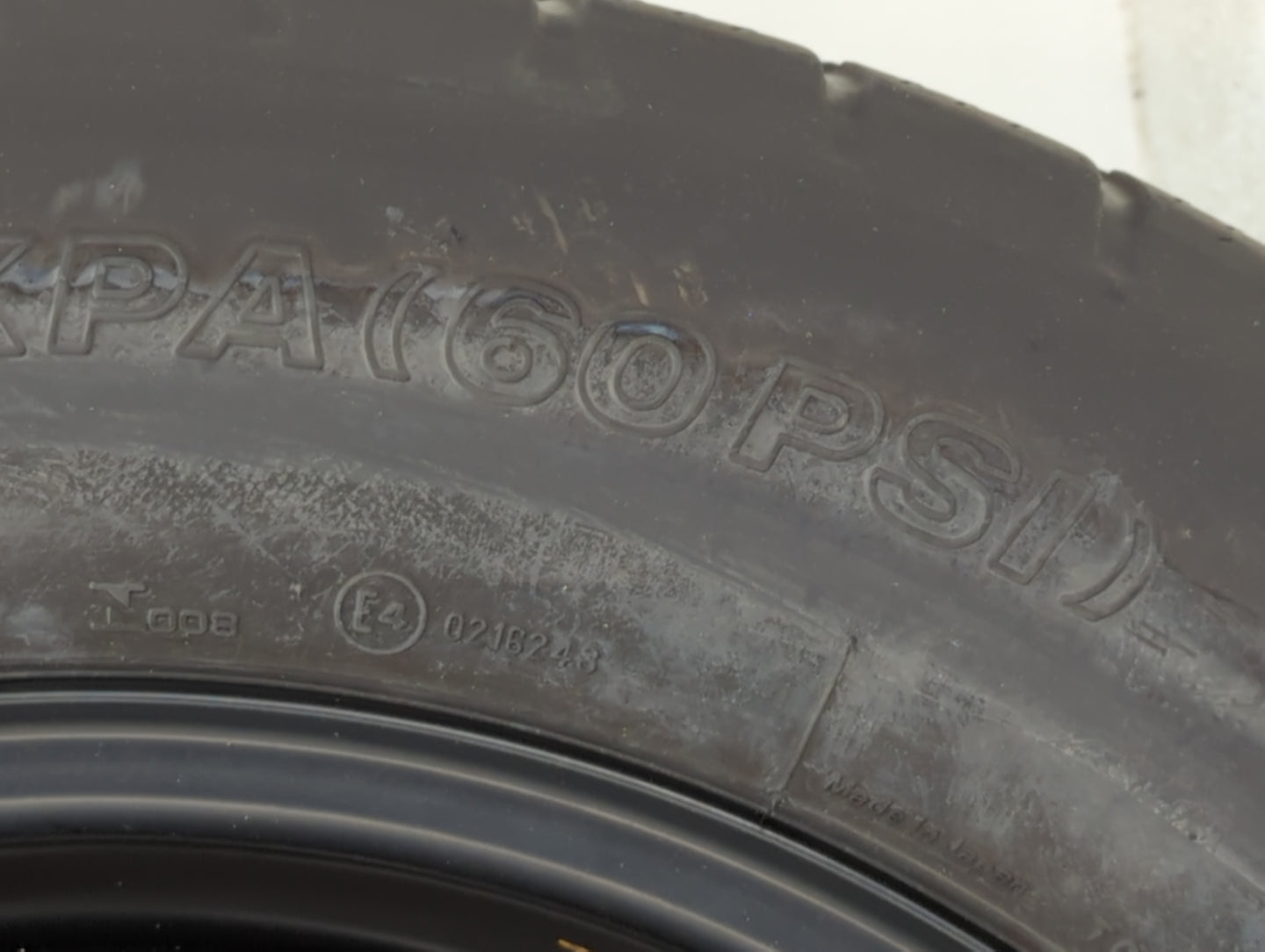 Toyota Rav4 Spare Donut Tire Wheel Rim Oem - Oemusedautoparts1.com