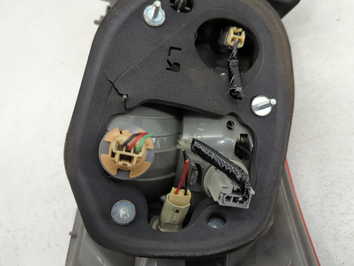 2009-2011 Honda Civic Tail Light Assembly Driver Left OEM Fits Fits 2009 2010 2011 OEM Used Auto Parts - Oemusedautoparts1.com