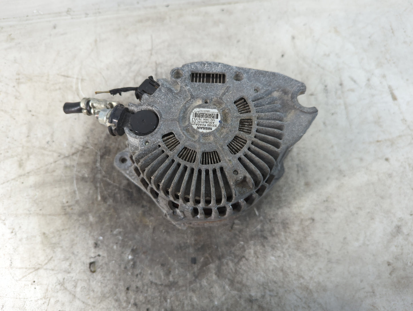 2017-2020 Nissan Pathfinder Alternator Replacement Generator Charging Assembly Engine OEM P/N:23100 9UA0A Fits OEM Used Auto Parts - Oemusedautoparts1.com