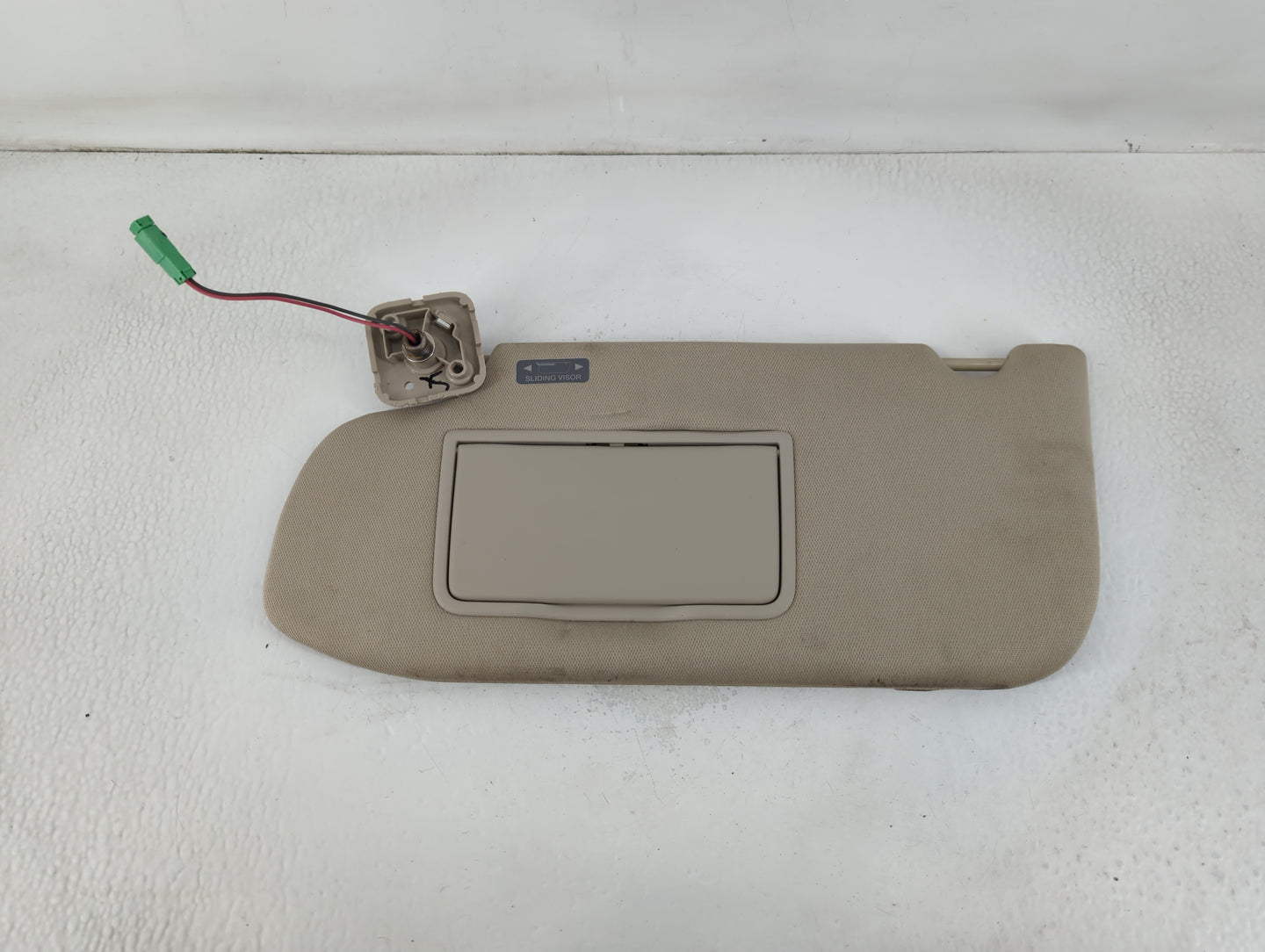 2012 Ford Taurus Sun Visor Shade Replacement Driver Left Mirror Fits Fits 2010 2011 OEM Used Auto Parts - Oemusedautoparts1.com
