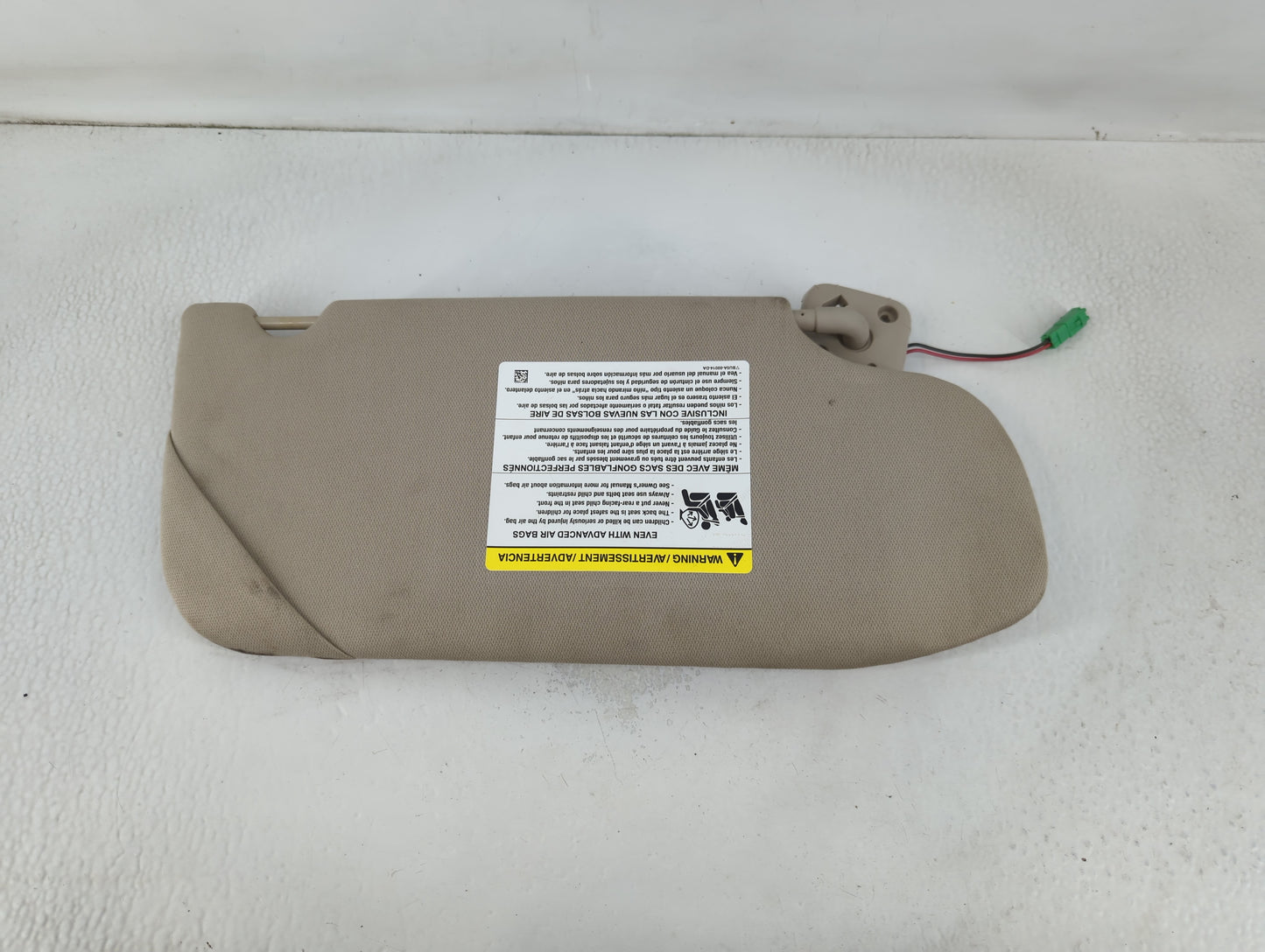 2012 Ford Taurus Sun Visor Shade Replacement Driver Left Mirror Fits Fits 2010 2011 OEM Used Auto Parts - Oemusedautoparts1.com
