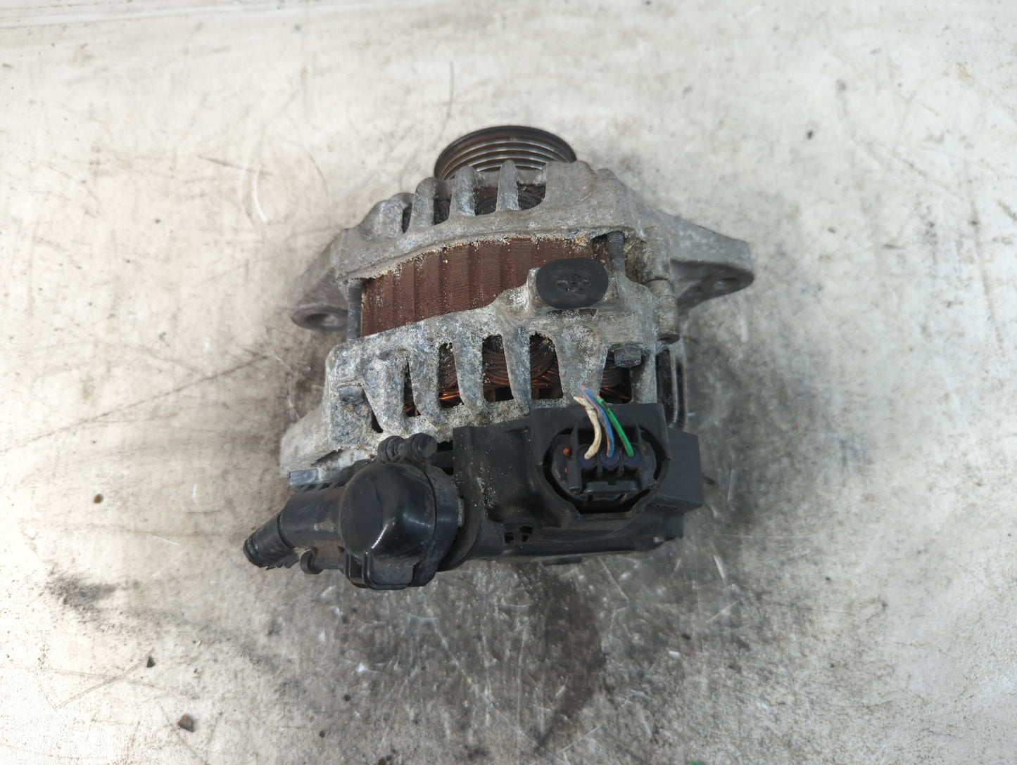 2012-2017 Hyundai Veloster Alternator Replacement Generator Charging Assembly Engine OEM P/N:2616741 37300-2B510 Fits OEM Used Auto Parts - Oemusedautoparts1.com