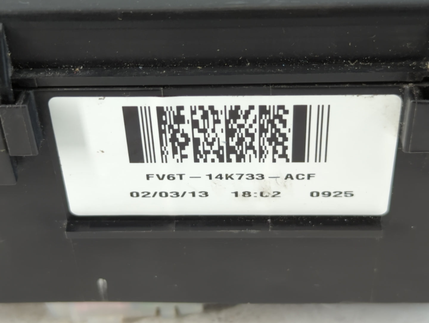 2013-2018 Ford C-Max Fusebox Fuse Box Panel Relay Module P/N:FV6T-14K733-ACF Fits Fits 2013 2014 2015 2016 2017 2018 OEM Used Auto Parts - Oemusedautoparts1.com