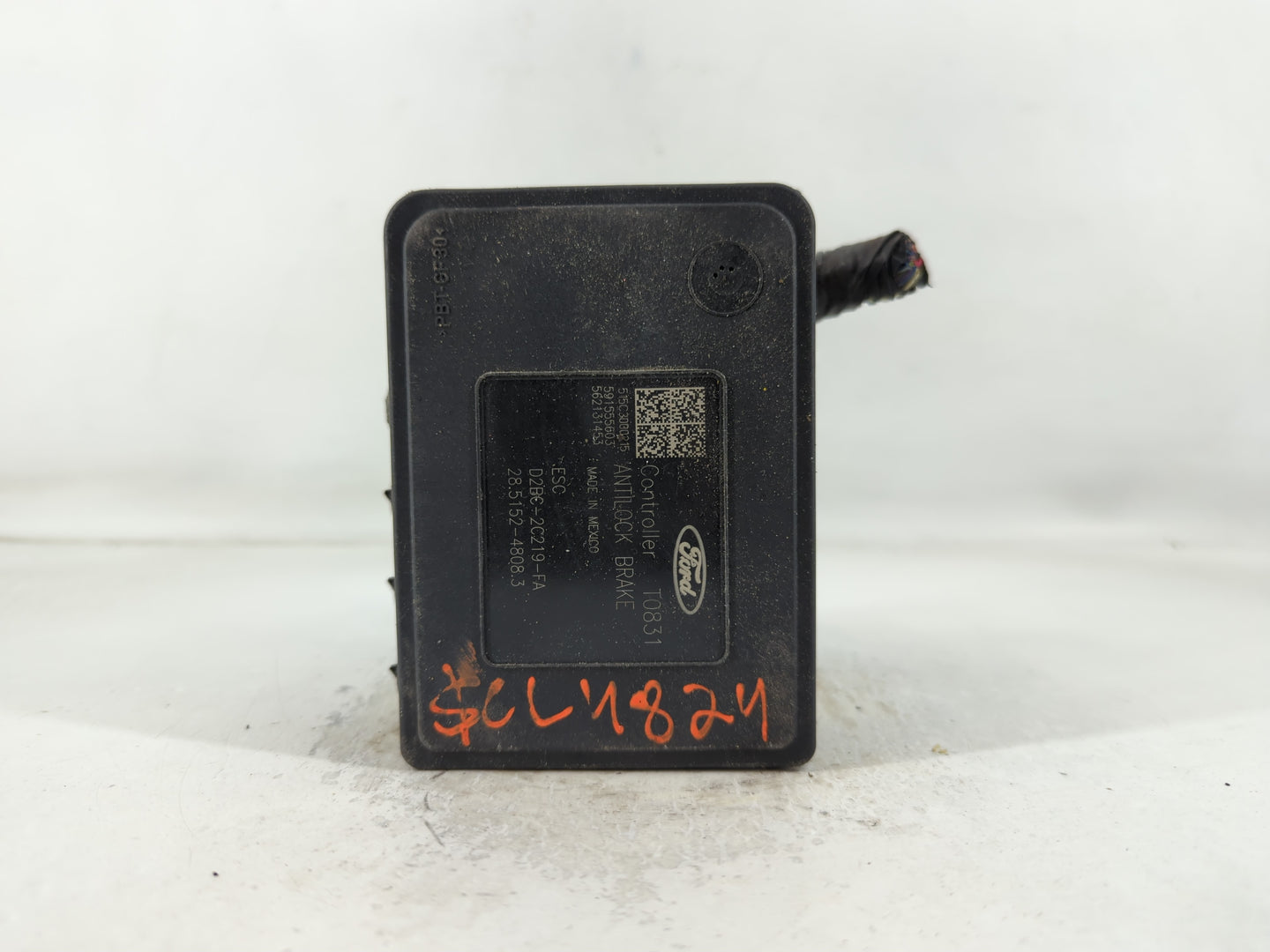 2014-2019 Ford Fiesta ABS Pump Control Module Replacement P/N:D2BC-2C405-FA Fits Fits 2014 2015 2016 2017 2018 2019 OEM Used Auto Parts - Oemusedautoparts1.com