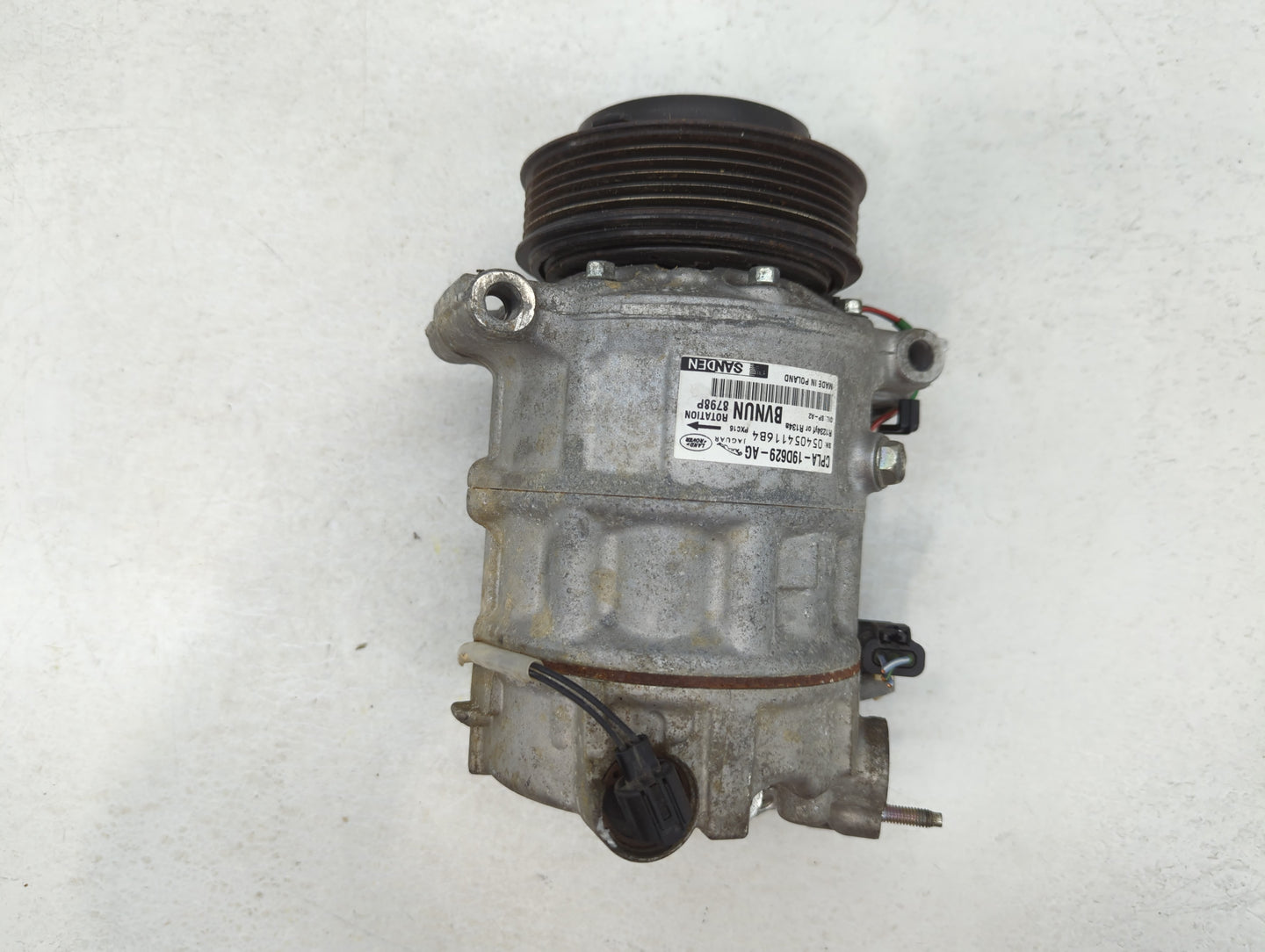 2016 Land Rover Range Rover Sport Air Conditioning A/c Ac Compressor Oem - Oemusedautoparts1.com