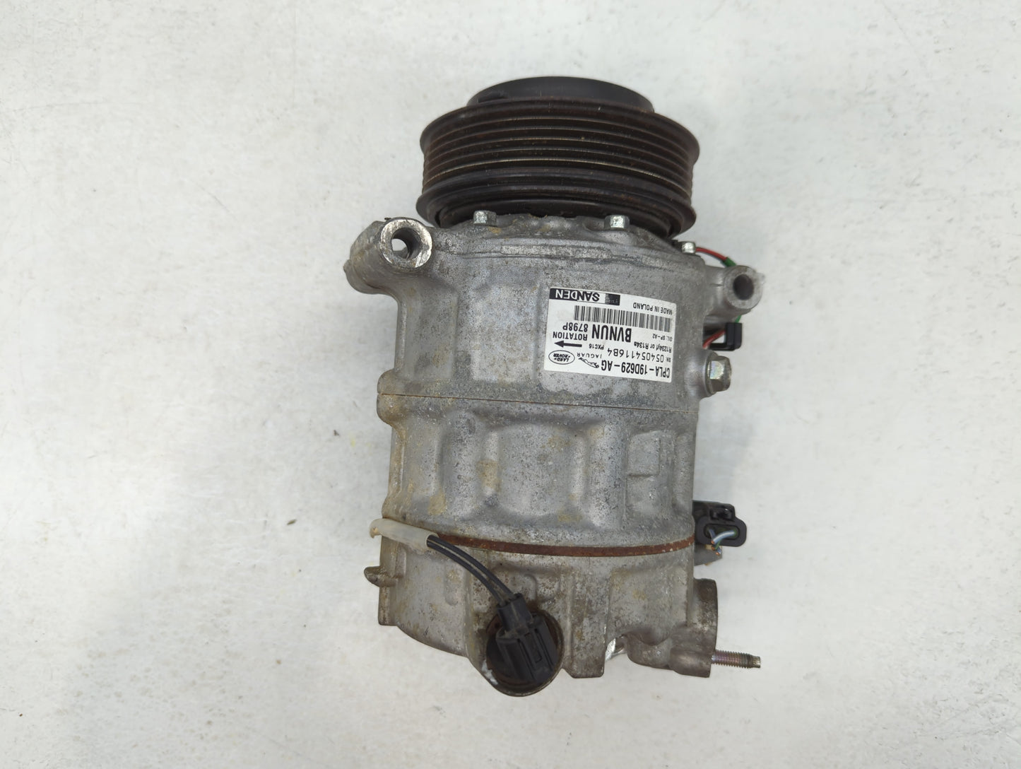 2016 Land Rover Range Rover Sport Air Conditioning A/c Ac Compressor Oem - Oemusedautoparts1.com