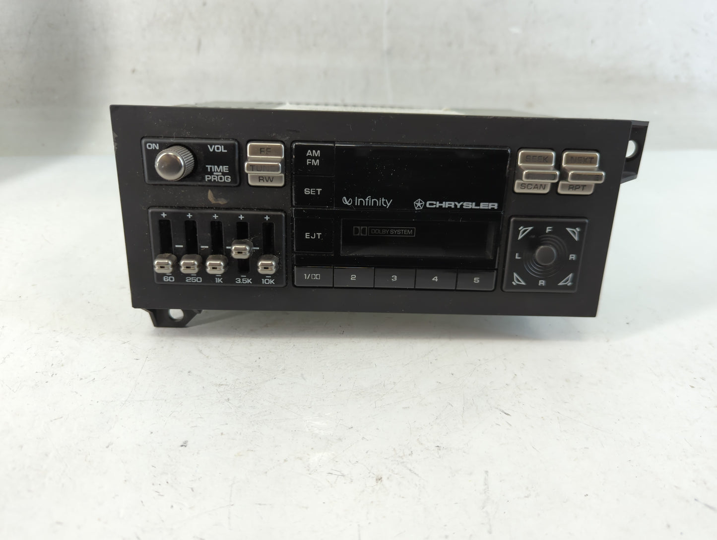 1992 Chrysler Imperial Radio AM FM Cd Player Receiver Replacement P/N:4469 205 Fits OEM Used Auto Parts - Oemusedautoparts1.com