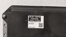 2014 Toyota Prius PCM Engine Control Computer ECU ECM PCU OEM P/N:89661-47590 Fits OEM Used Auto Parts - Oemusedautoparts1.com 