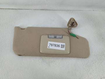 2005-2007 Mercury Montego Sun Visor Shade Replacement Passenger Right Mirror Fits Fits 2005 2006 2007 OEM Used Auto Parts