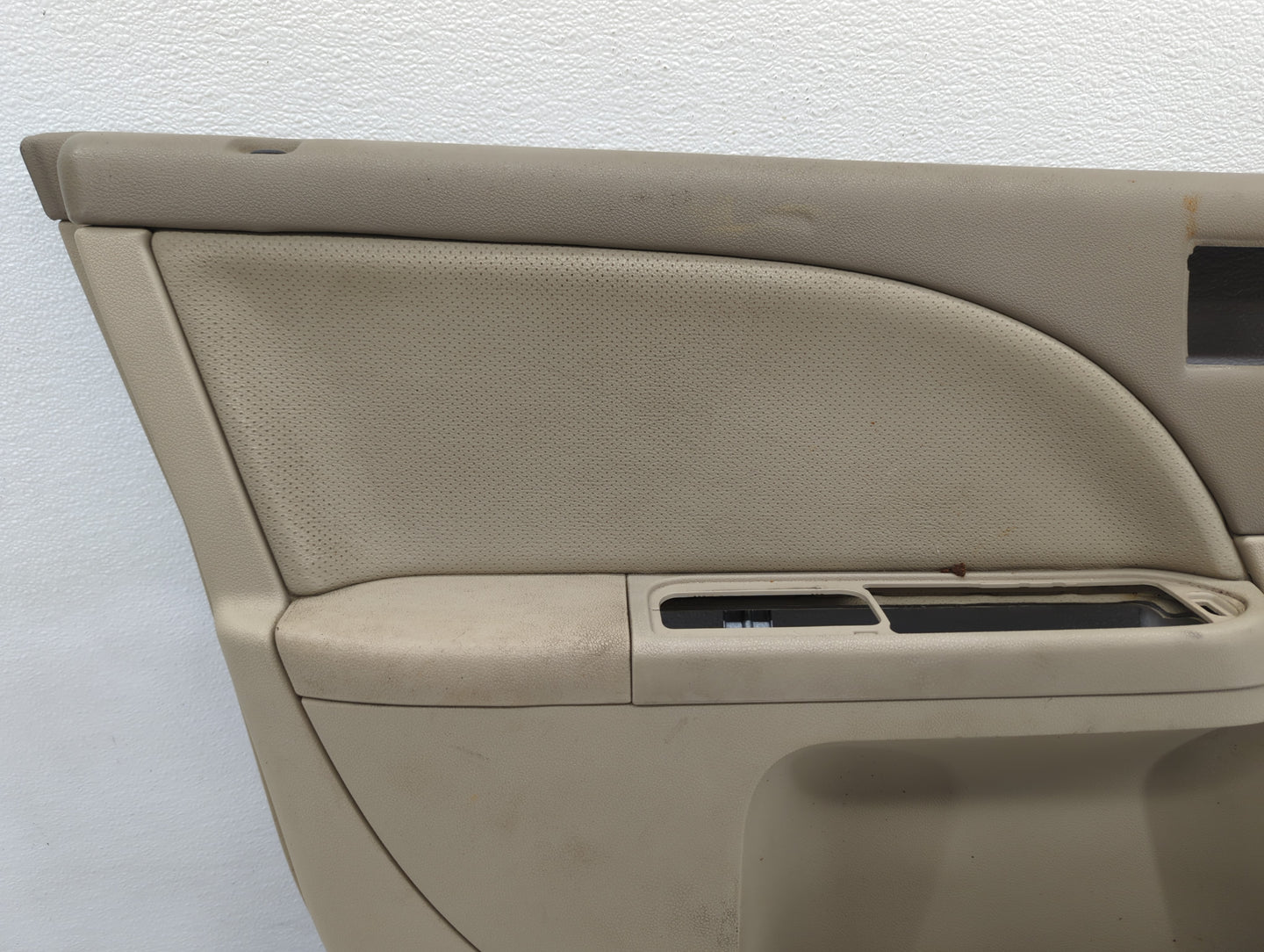 2006 Mercury Montego Rear Left Driver Interior Door Panel Trim Beige - Oemusedautoparts1.com
