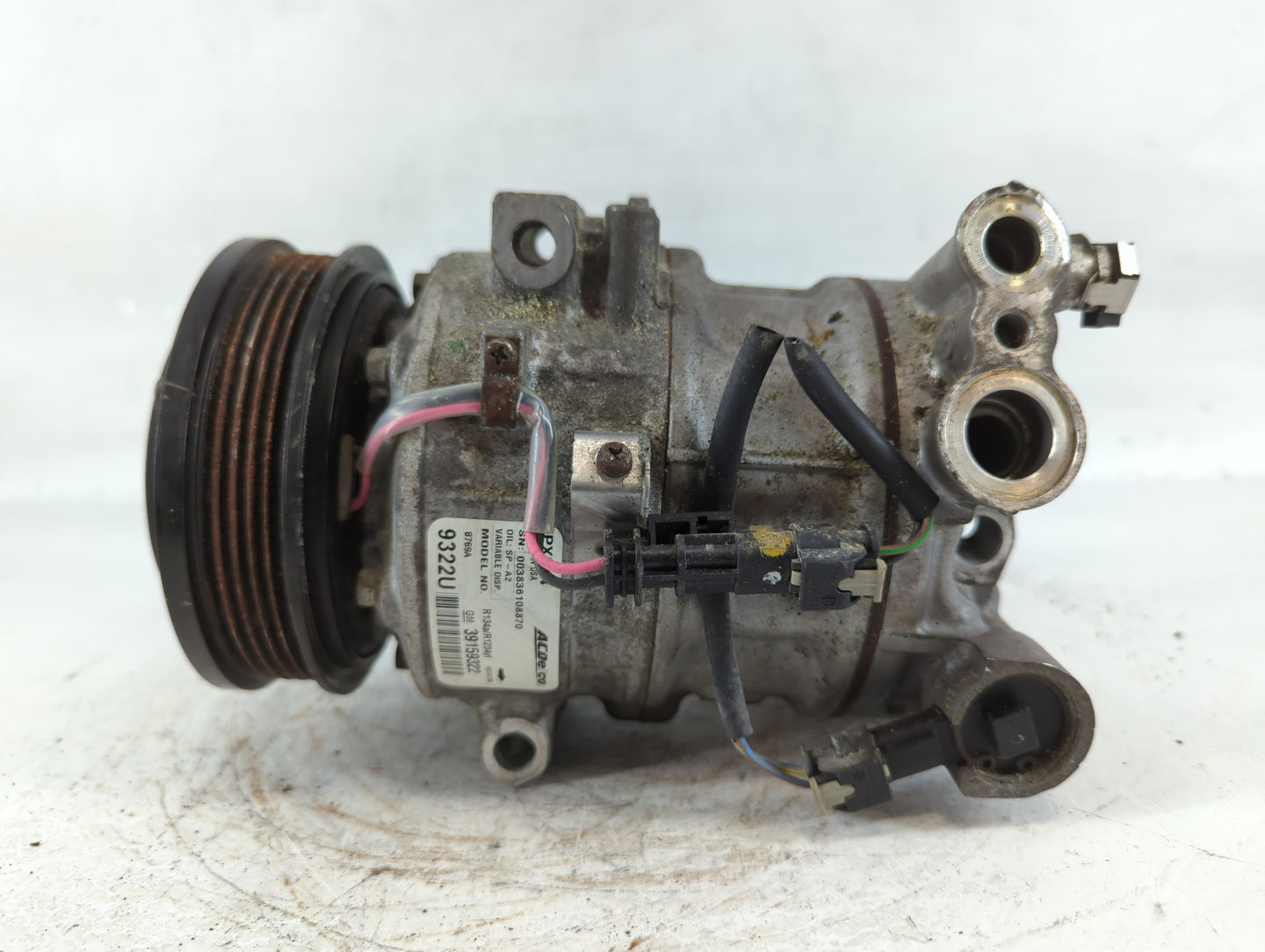 2019-2019 Chevrolet Cruze Air Conditioning A/c Ac Compressor Oem - Oemusedautoparts1.com