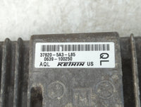 2013 Honda Accord PCM Engine Control Computer ECU ECM PCU OEM P/N:0639-100250 37820-5A3-L85 Fits OEM Used Auto Parts - Oemusedautoparts1.com